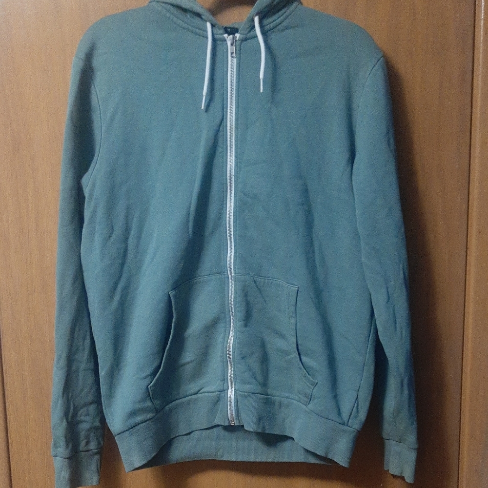 New Look Men's Teal Zip-Up Hoodie